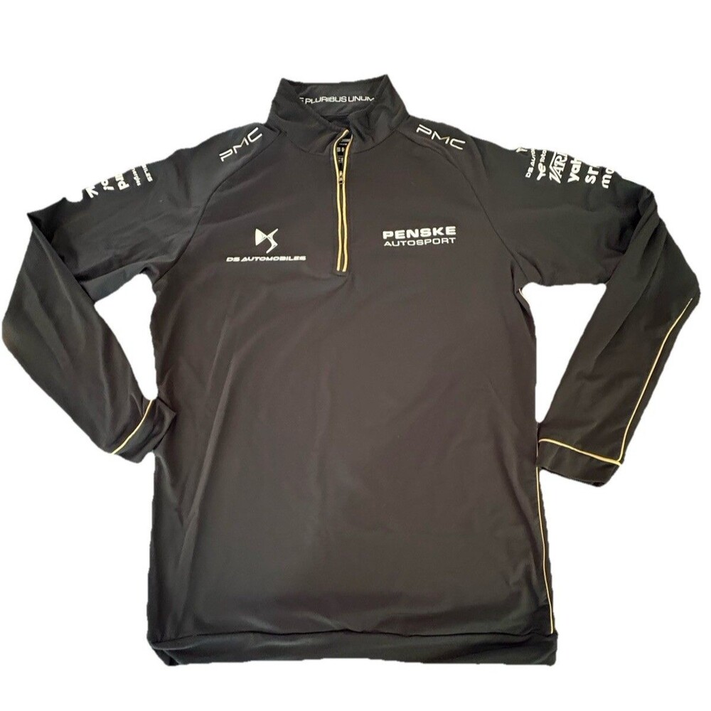 DS Automobiles F2 Racing Track Jacket SZ XL Men Penske Race Team Black Logo PMC
